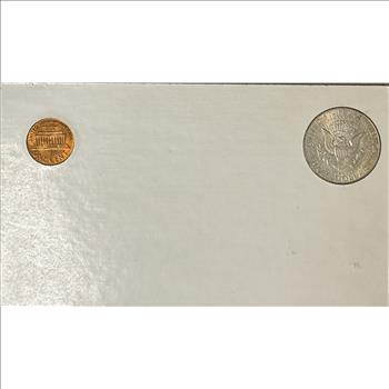 >Incredible Facts About Kennedy & Lincoln Life and Death-Including 1964-D U.S. Lincoln Cent and 1964 Kennedy Silver Half Dollar