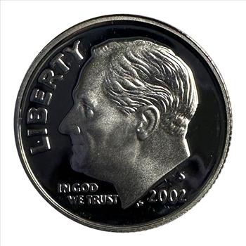 >2002-S U.S. Silver Proof Roosevelt Dime