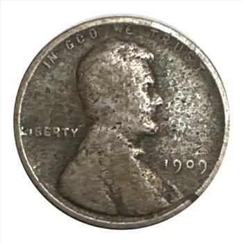 - 1909 U.S. Lincoln Wheat One Cent - Better Date