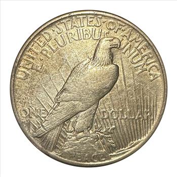 1921 U.S. Silver Peace One Dollar Coin - First Year of Issue!