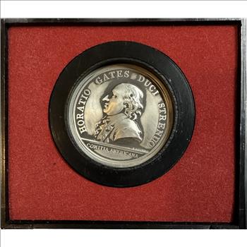 >America's First Medals Commemorative - General Horatio Gates - Pewter Medal in Original Government Packaging