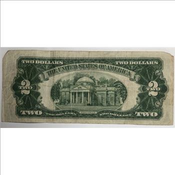 ##1928F U.S Two Dollar ($2) Note - Red Seal