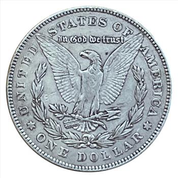 . 1878 US Silver Morgan One Dollar ($1) - Beautiful Detail - Full Liberty Head Band First Year Of Issue