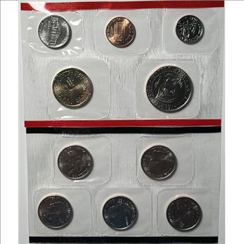 * 2002-D U.S. Mint Uncirculated Coin Set - 10 Coins in Original Mint Packaging