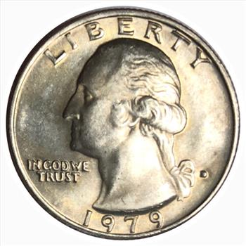 #1979-D U.S. Washington Quarter - Filled 