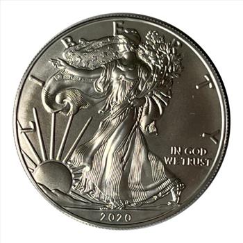 * 2020 U.S. Silver American Eagle One Dollar - Lustrous