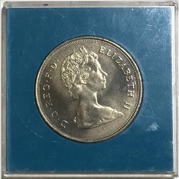 >1981 Britain - The Royal Wedding Commemorative Coin - Barclay's Bank - Prince of Wales and Lady Diana Spencer