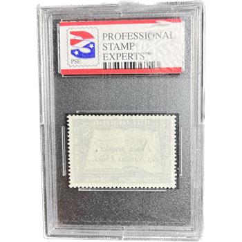 . 1955 10th Anniversary of United National 8 Cent Stamp - Certified by PSE