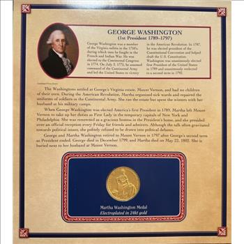 Martha Washington Medal - The 