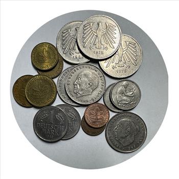 Lot of 1950-1983 Germany Coins - 16 Coins Total