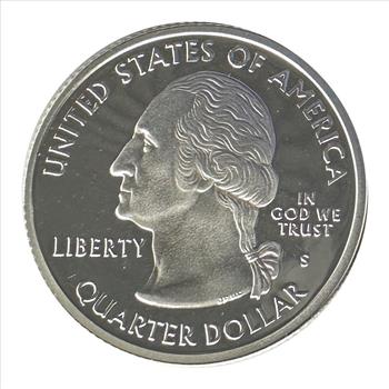 2004-S U.S. Silver DCAM Proof State Quarter TEXAS 