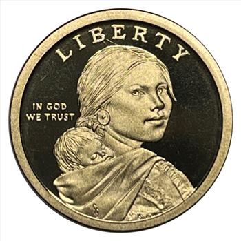 * 2016-S U.S. Proof Sacagawea One Dollar Coin
