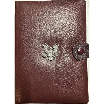 >1984-S U.S. Mint Olympic Prestige Set - 6 Coins Including Silver Gateway One Dollar - Stunning Set in Leather Book!