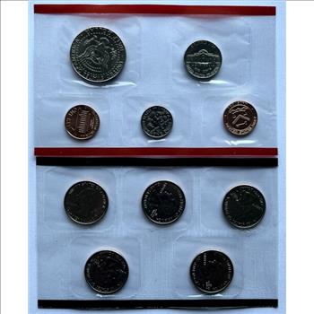 1999-D United States Mint Denver Uncirculated Coin Set - Including State Quarters - 9 Coin Set & Mint Token
