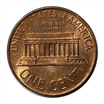 * Mint Error - 1967 U.S. Lincoln Memorial Cent - Missing S in States and E in E Pluribus