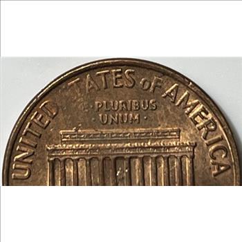 * Mint Error - 1967 U.S. Lincoln Memorial Cent - Missing S in States and E in E Pluribus