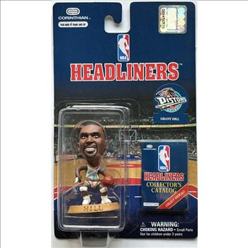 * 1997 Corinthian NBA Headliners - Hand Painted - Grant Hill