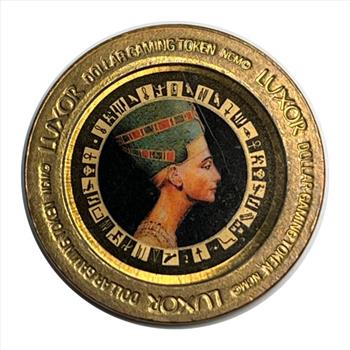 Luxor - Las Vegas, Nevada - One Dollar ($1) Gaming Slot Token - Scare