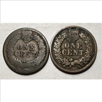 1884 and 1896 U.S. Indian Head Cents