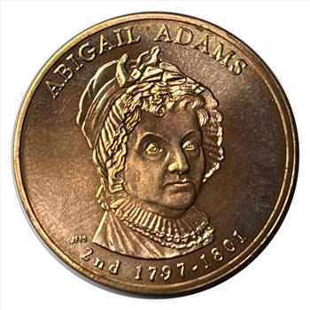 * First Spouse Abigail Adams Commemorative Coin - 