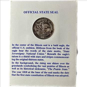 * 1980 State Dollar Commemorative Series - Illinois Dollar 