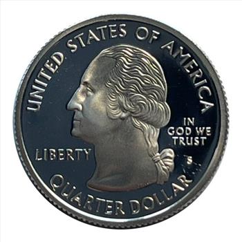 2005-S U.S. Silver Proof State Quarter Honoring California