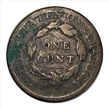 1814 U.S. Classic Head Large One Cent With Full Liberty Band