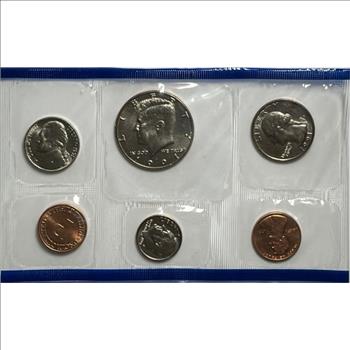 * 1991-P U.S. Uncirculated Coin Set - 5 Coins and Philadelphia Mint Token