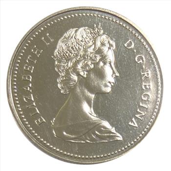 **1975 Canada Silver Gem Proof Voyageur Commemorative Dollar Coin Includes Original Royal Canadian Mint Packaging