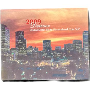 * 2009-D U.S. Mint Uncirculated Coin Set - Denver - 18 Coins in Original Mint Packaging