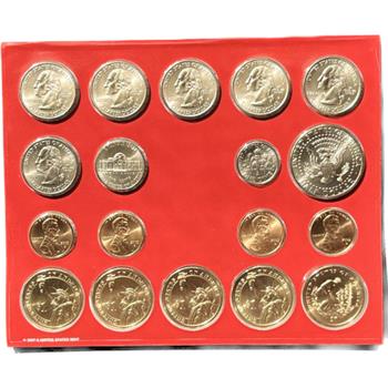 * 2009-D U.S. Mint Uncirculated Coin Set - Denver - 18 Coins in Original Mint Packaging