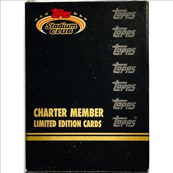 Topps Stadium Club Charter Member Limited Edition Pack of Cards