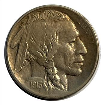 1913-S U.S. Buffalo Head Nickel - Variety 1 - Raised Ground - Key Date