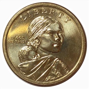 2016-D U.S. Native American One ($1) Dollar Uncirculated - Sacagawea on Obverse - Code Talkers on Reverse