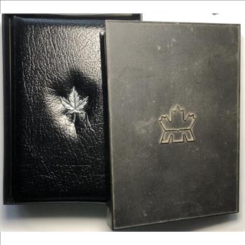 *1987 Canada Royal Mint Proof Set with Silver Dollar - Beautifully Doubled Boxed with COA - 7 Coins