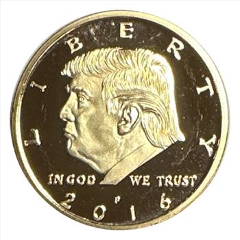 - 2016-P U.S. Donald Trump Presidential Commemorative Coin