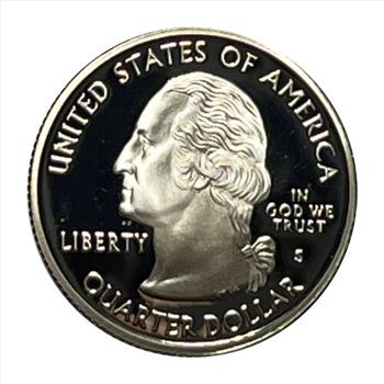 * 2004-S U.S. Silver Proof State Quarter Honoring Florida - Gateway to Discovery!