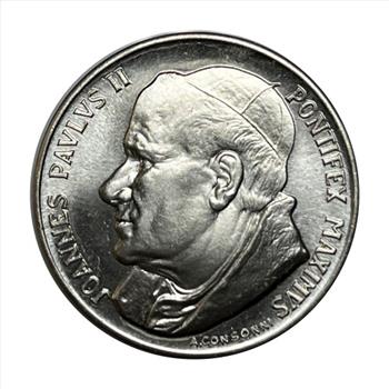 . Pontifex Maximus Joannes Pavlvs II & Benedictus XVI Coin/Token