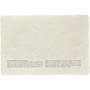 . Shell U.S. Presidential Collector Coin Set - 8 Presidential Coins