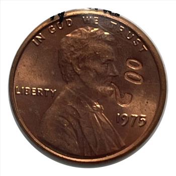 1975 U.S. Lincoln Smoking a Pipe - Littleton Coin Co.
