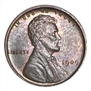 1909 U.S. Lincoln Wheat Cent - Nice Collector Grade! Better Date - First Year for Wheat Back Cents!