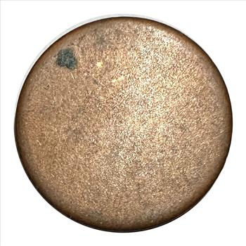 MINT ERROR - Mystery Bronze Blank Planchet, Both Sides, Quarter Size