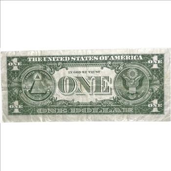. 1957A U.S. Silver Certificate One Dollar ($1) Bank Note - Blue Seal