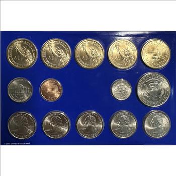>2007-P U.S Mint Uncirculated Coin Set - 14 Coin Set