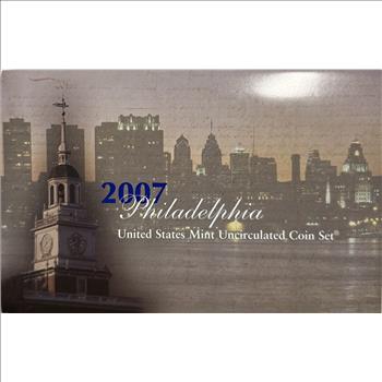 >2007-P U.S Mint Uncirculated Coin Set - 14 Coin Set