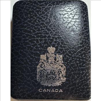 1873-1973 Canada Prince Edward Island One Dollar - Elizabeth II in Blue Velvet Case