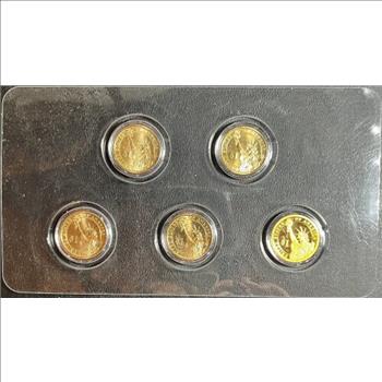 . 2010 U.S. James Buchanan Presidential Dollar Coins 