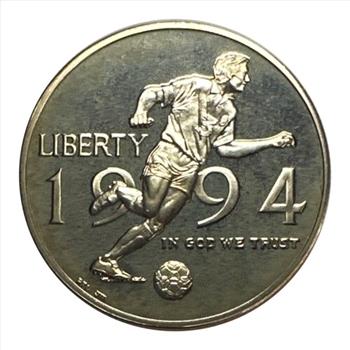 1994-P U.S. Liberty World Cup Proof Half Dollar - Celebrates the First World Soccer Game in the U.S.