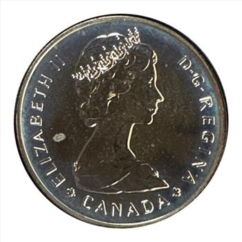 1885-1985 Canada Silver National Parks 100th Anniversary $1 Dollar Coin