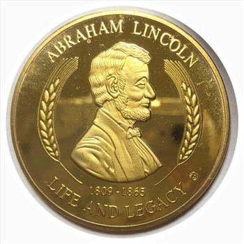 #Abraham Lincoln Commemorative Coin - 2nd Inaugural Address